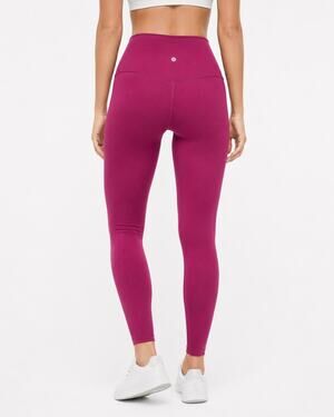 CRZ YOGA High Waisted Women’s (Small) Magenta Pink High Rise‎ Leggings